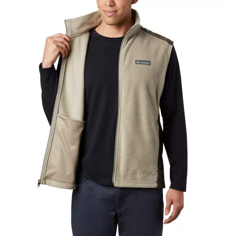 heren steens mountain fleece vest