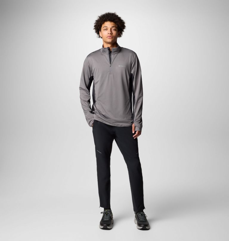 heren three pitch half zip shirt