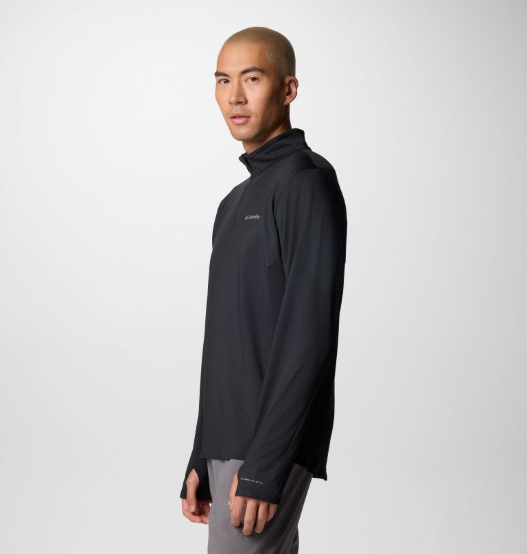 heren three pitch half zip shirt