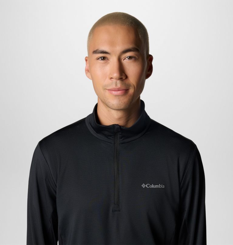 heren three pitch half zip shirt