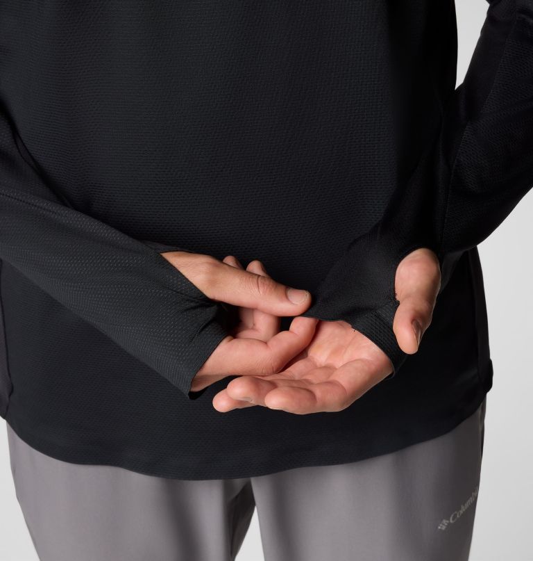 heren three pitch half zip shirt