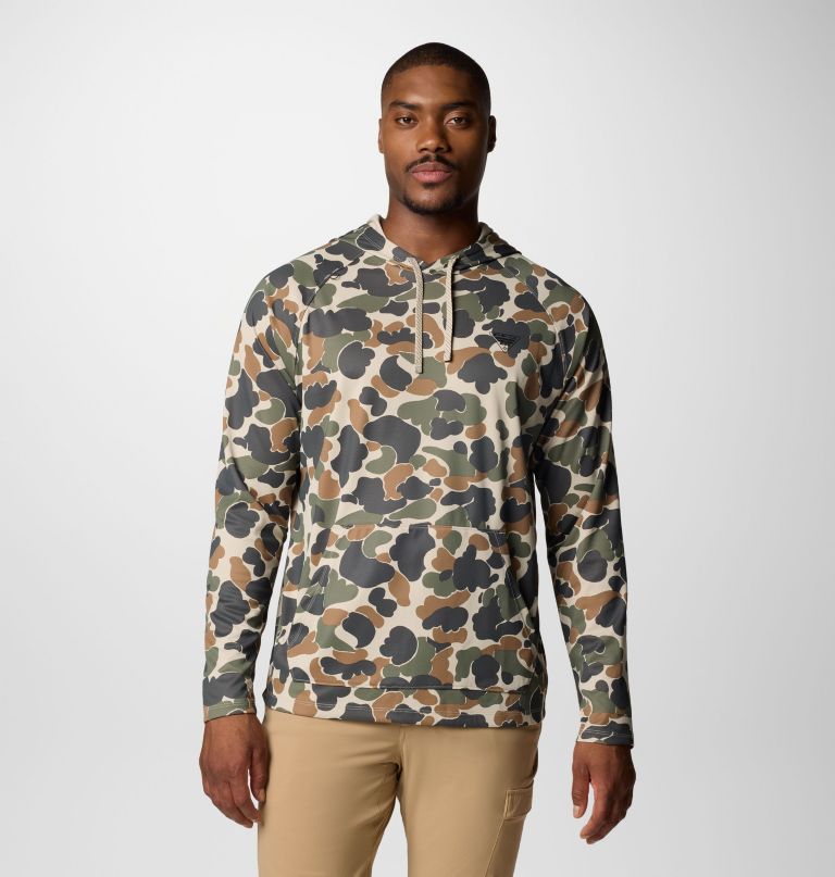 heren pfg wild cast camp hoodie