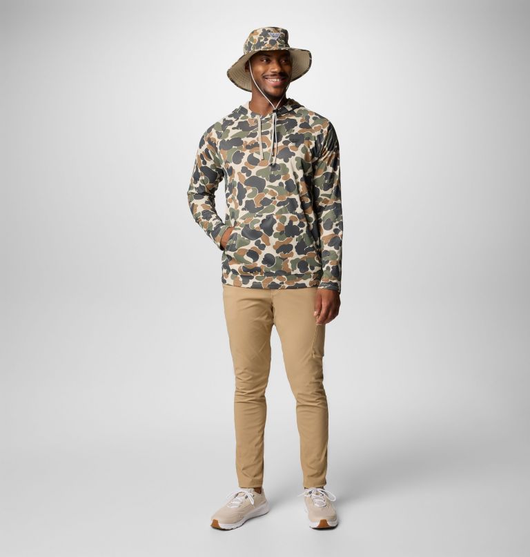 heren pfg wild cast camp hoodie