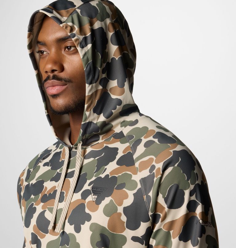 heren pfg wild cast camp hoodie