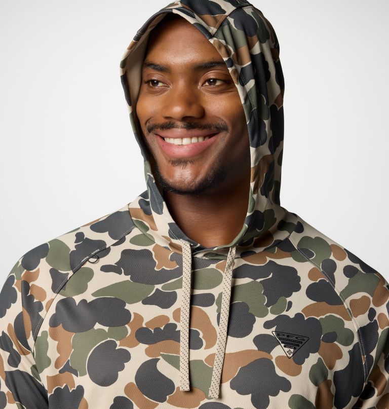 heren pfg wild cast camp hoodie
