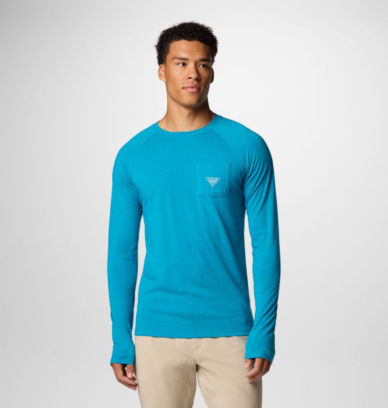 heren pfg uncharted neps shirt met lange mouwen