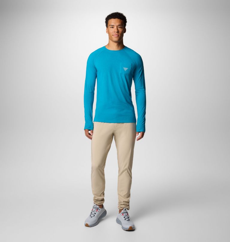 heren pfg uncharted neps shirt met lange mouwen
