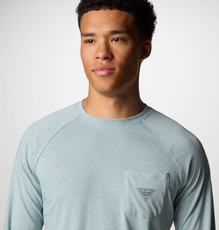 heren pfg uncharted neps shirt met lange mouwen