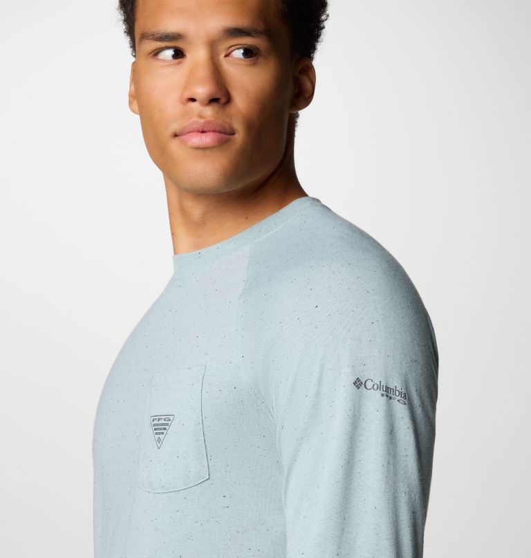 heren pfg uncharted neps shirt met lange mouwen