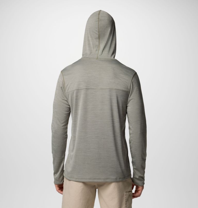 heren sage peak gebreide hoodie
