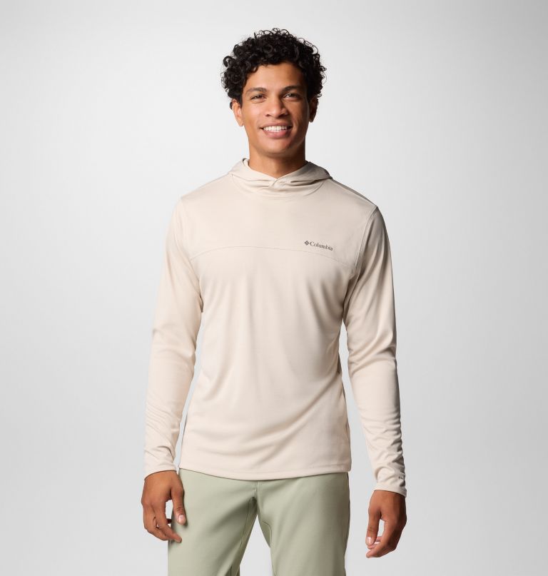 heren sage peak gebreide hoodie
