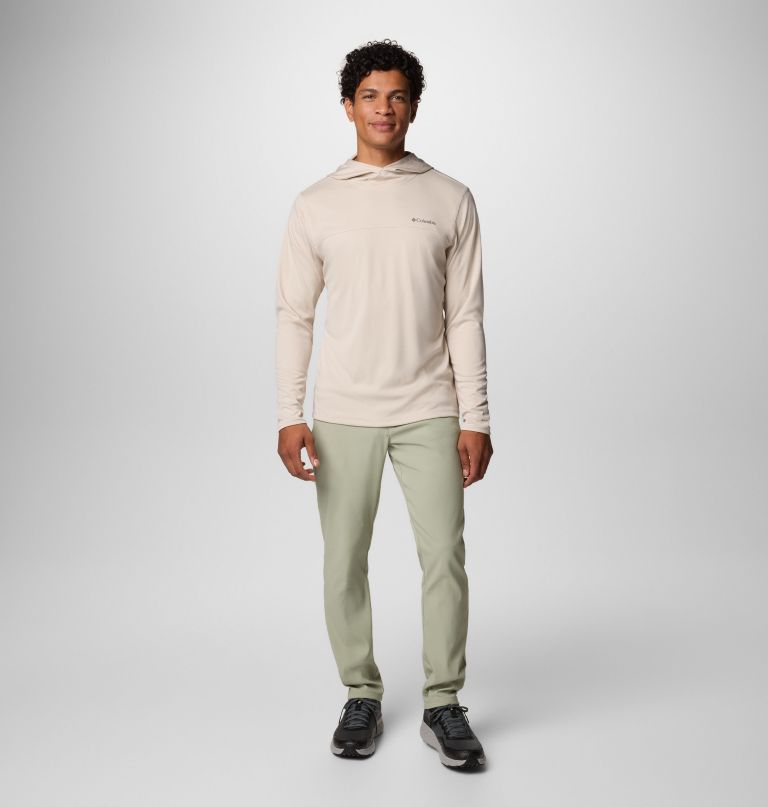 heren sage peak gebreide hoodie