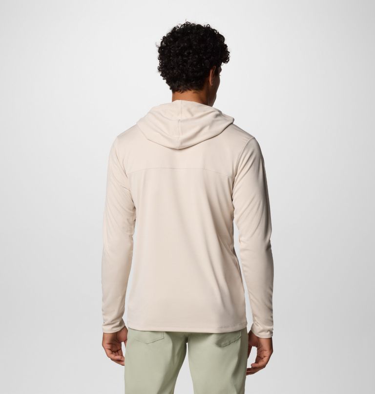 heren sage peak gebreide hoodie