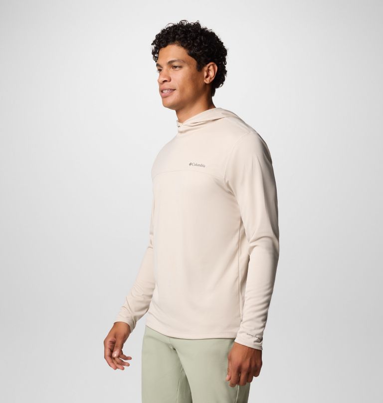 heren sage peak gebreide hoodie