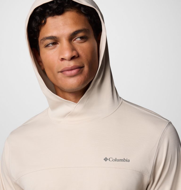 heren sage peak gebreide hoodie