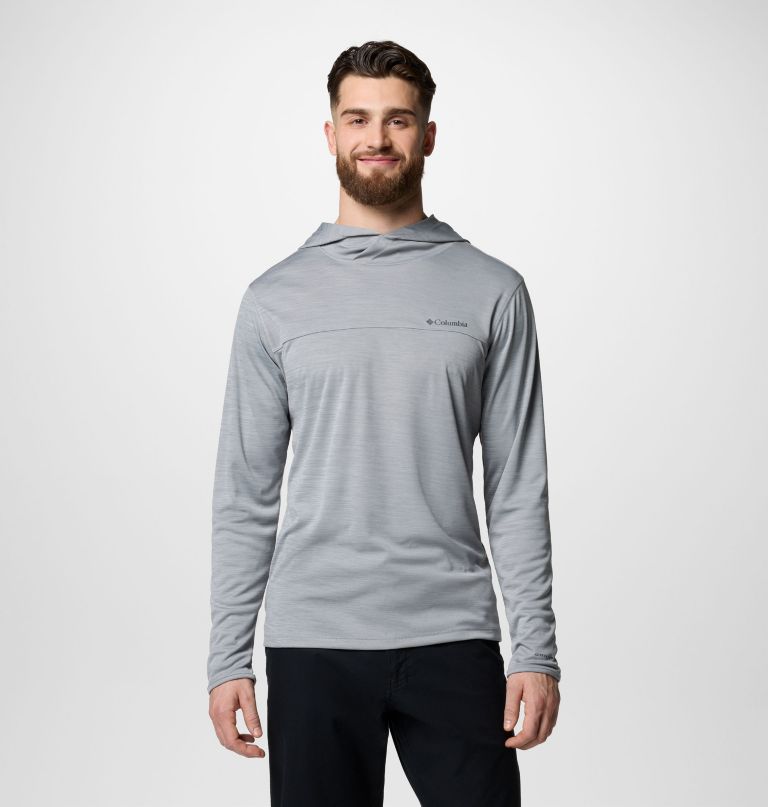 heren sage peak gebreide hoodie