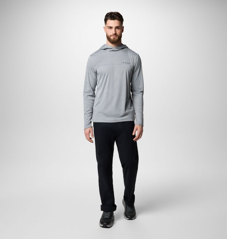 heren sage peak gebreide hoodie
