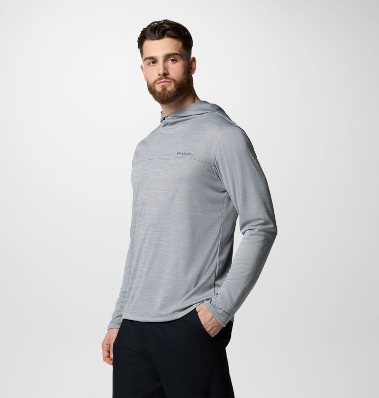heren sage peak gebreide hoodie