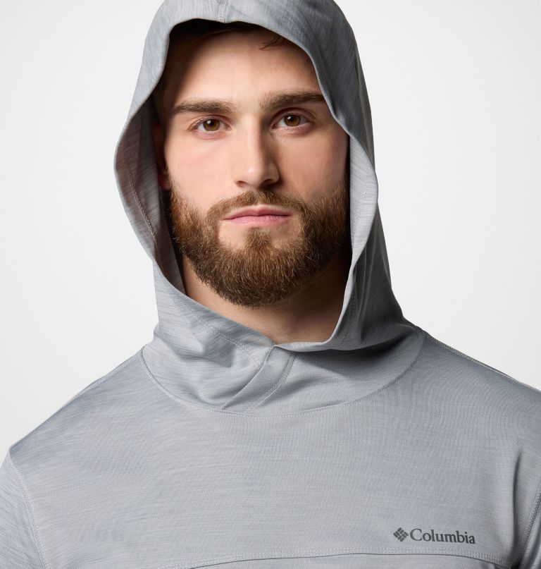 heren sage peak gebreide hoodie
