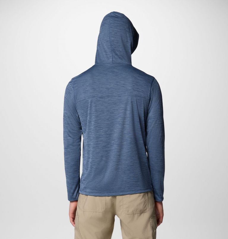 heren sage peak gebreide hoodie