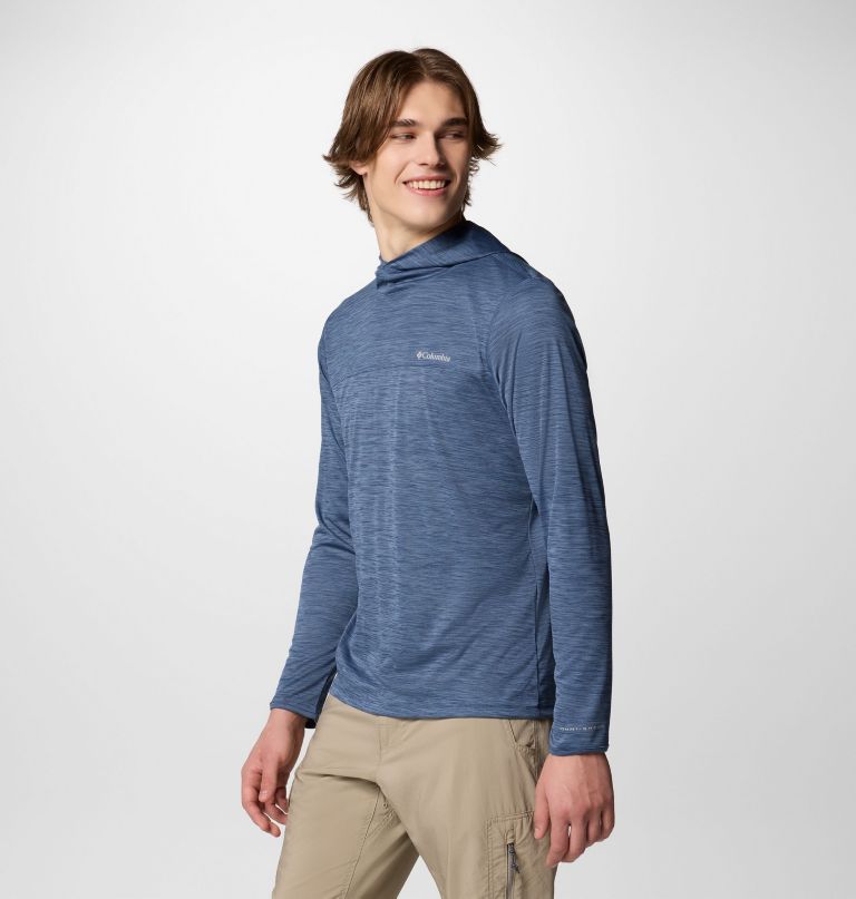 heren sage peak gebreide hoodie