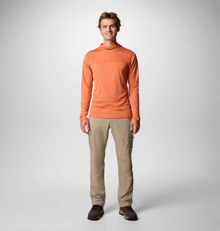 heren sage peak gebreide hoodie