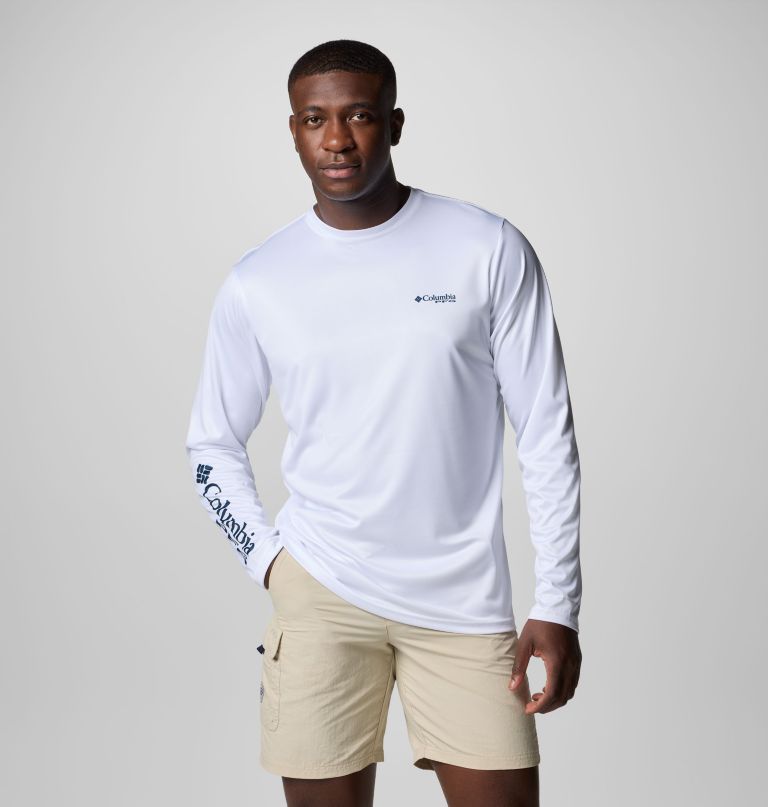 heren terminal tackle pfg fish shine t-shirt met lange mouwen