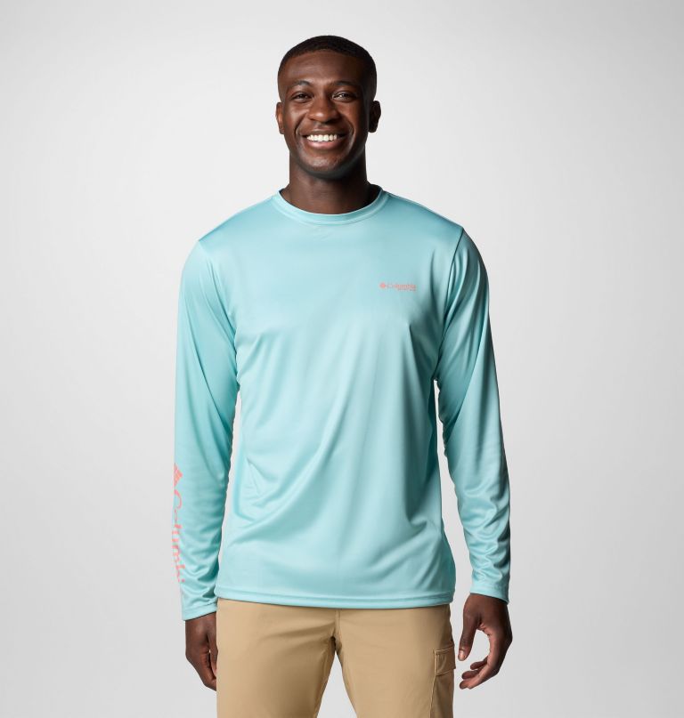 heren terminal tackle pfg fish shine t-shirt met lange mouwen