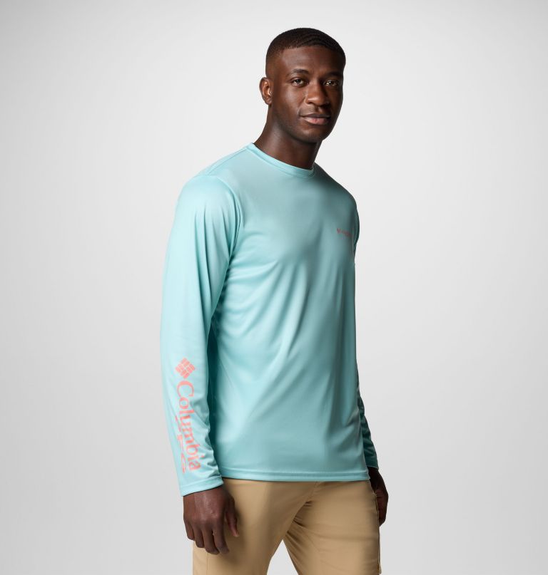 heren terminal tackle pfg fish shine t-shirt met lange mouwen