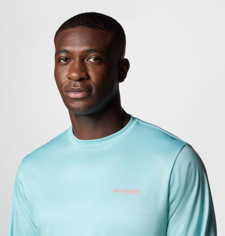 heren terminal tackle pfg fish shine t-shirt met lange mouwen