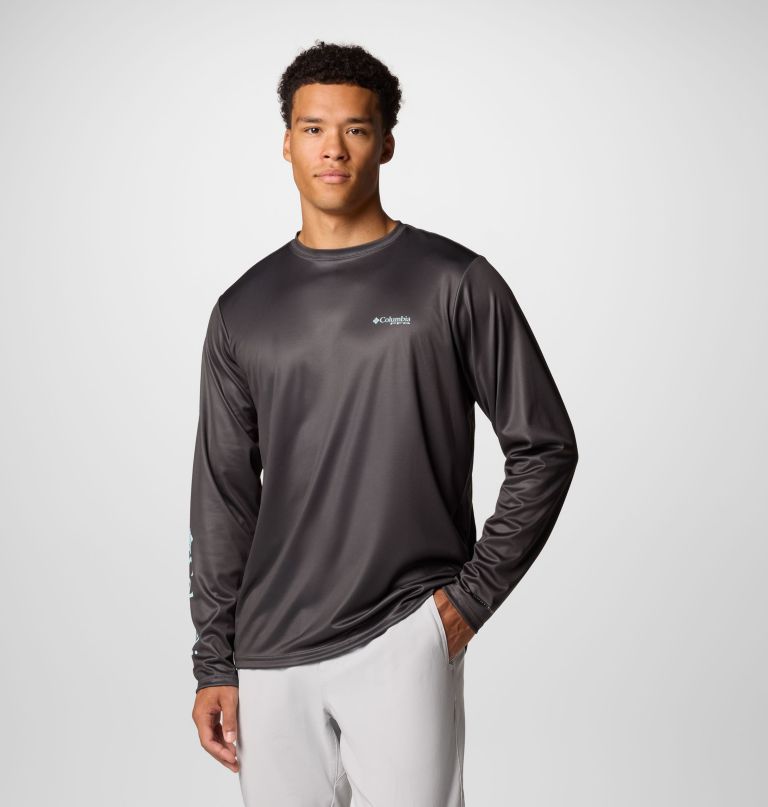 heren terminal tackle pfg fish shine t-shirt met lange mouwen