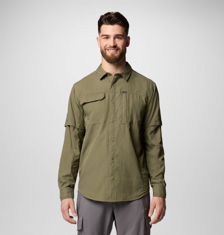 skien valley-shirt met lange mouwen voor heren