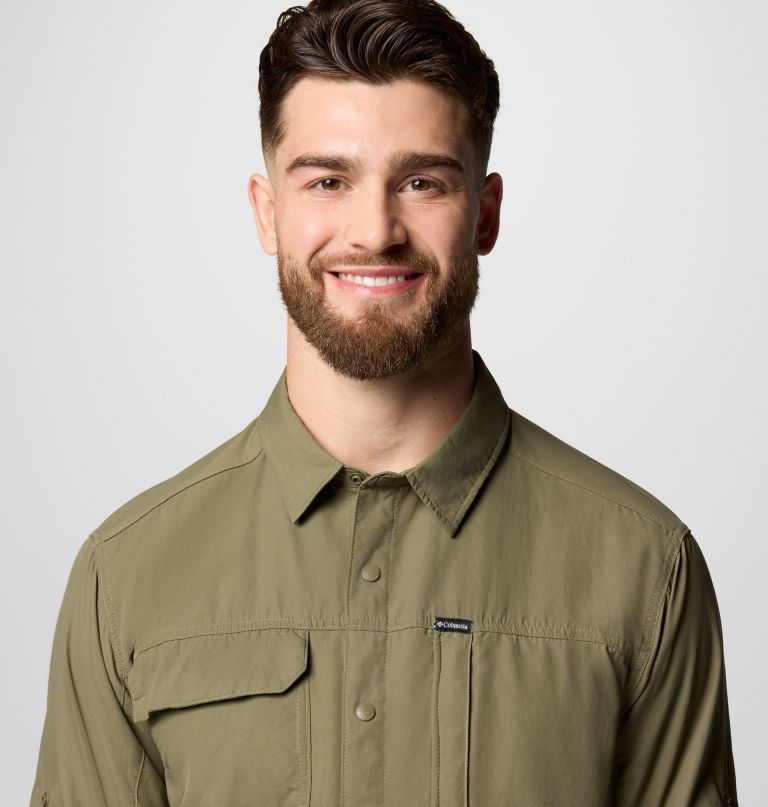 skien valley-shirt met lange mouwen voor heren