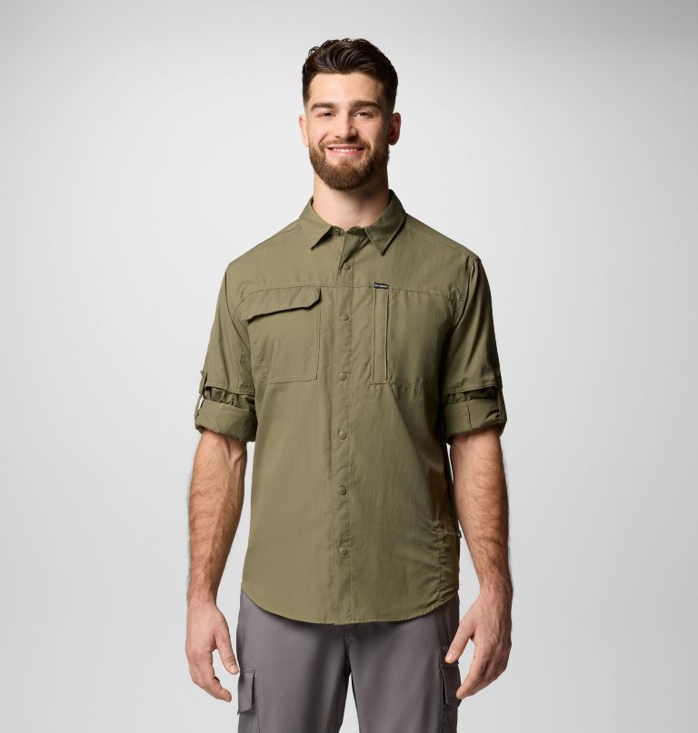 skien valley-shirt met lange mouwen voor heren