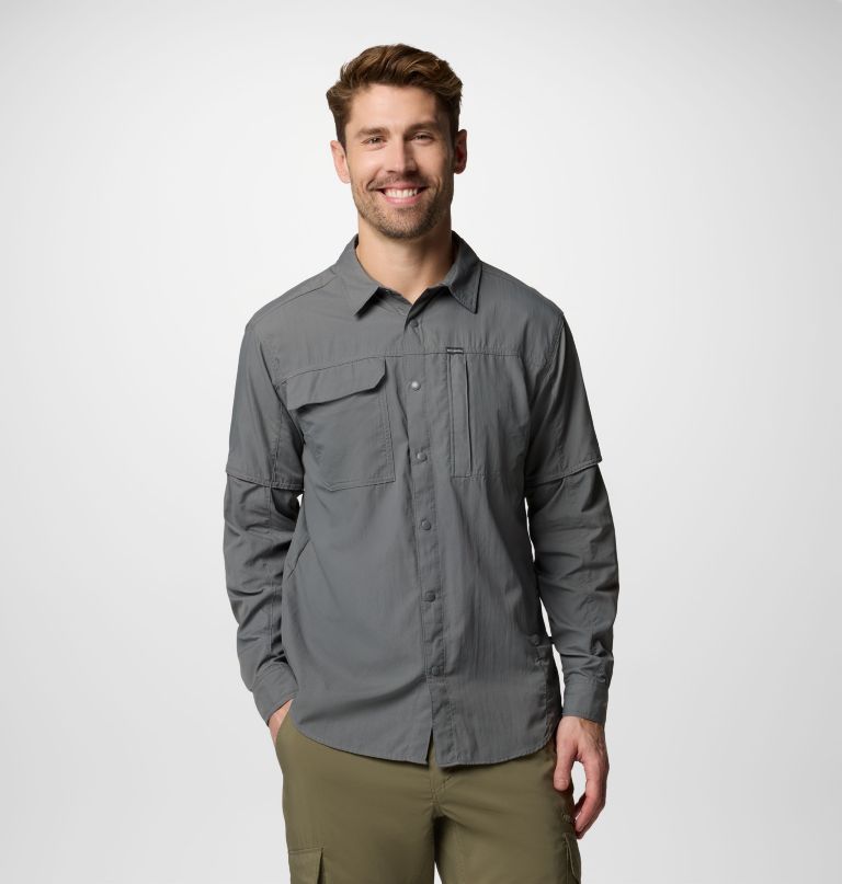 skien valley-shirt met lange mouwen voor heren