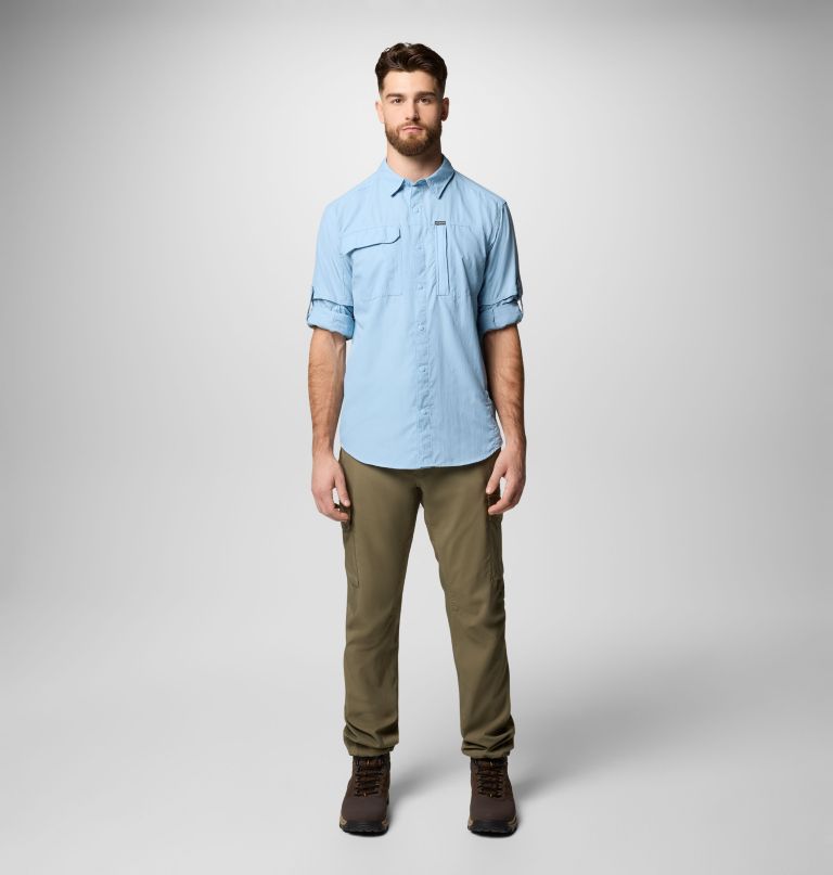 skien valley-shirt met lange mouwen voor heren
