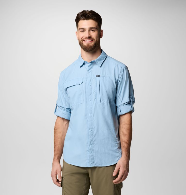 skien valley-shirt met lange mouwen voor heren