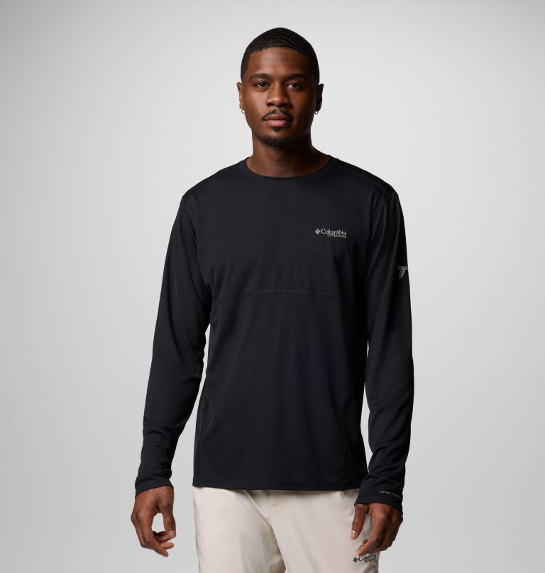 heren cirque river pro t-shirt met lange mouwen en ronde hals