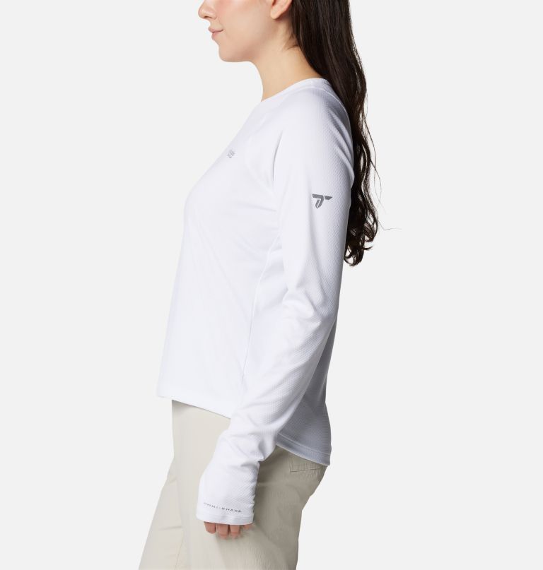 dames summit valley long sleeve crew