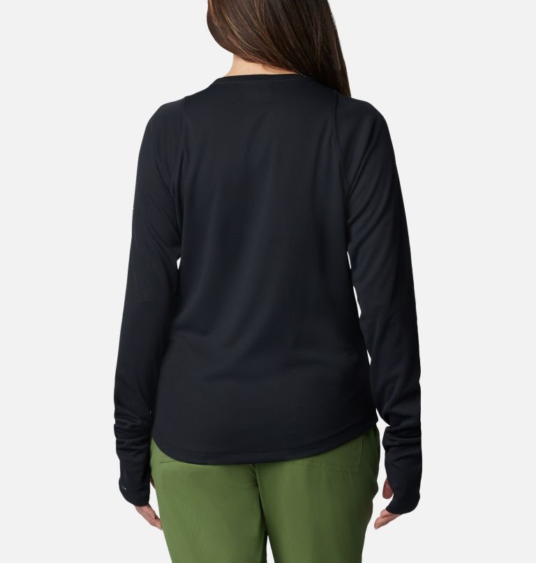dames summit valley long sleeve crew