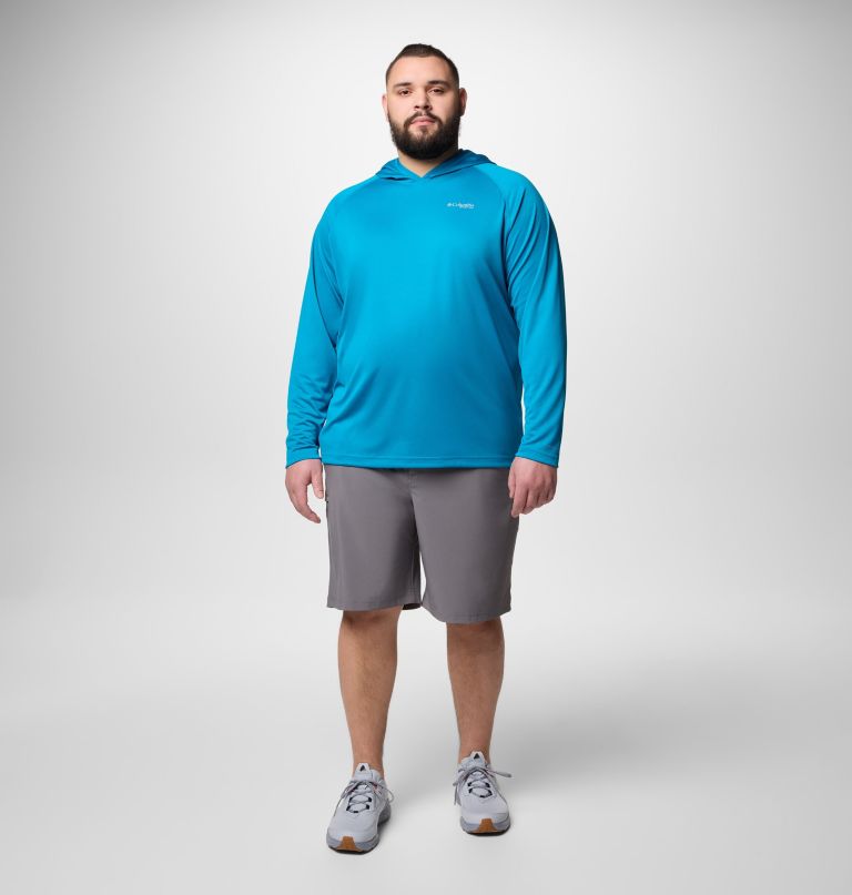 pfg solar stream hoodie voor heren - grote maten