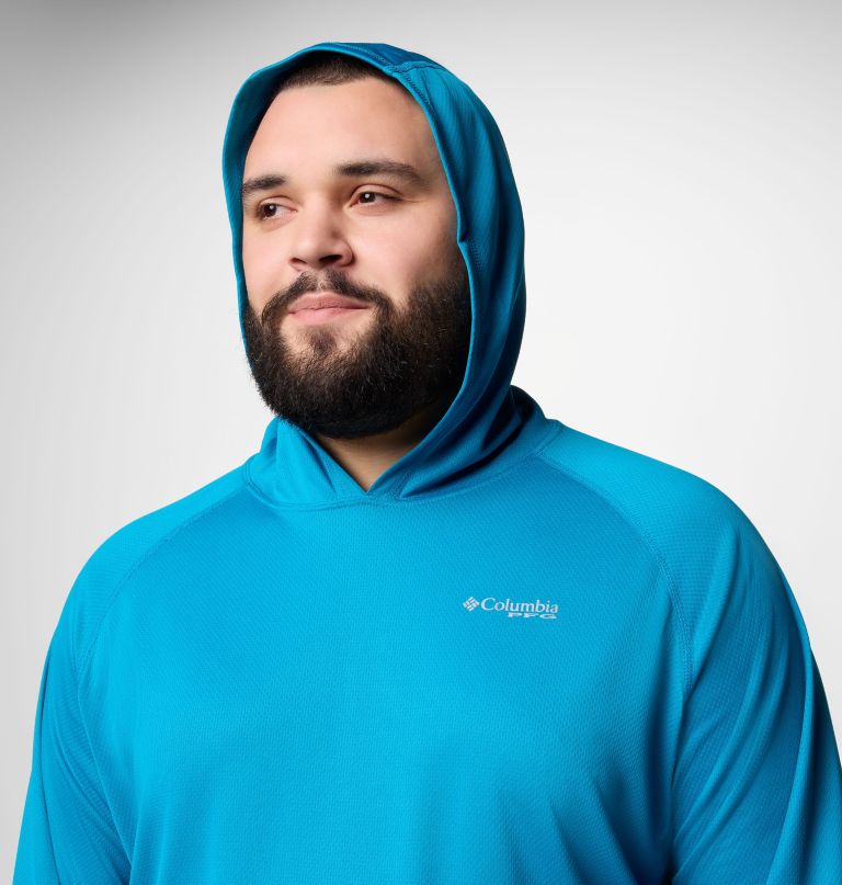 pfg solar stream hoodie voor heren - grote maten