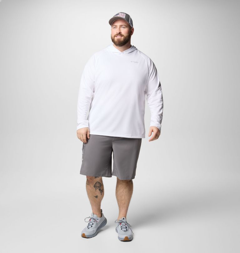 pfg solar stream hoodie voor heren - grote maten