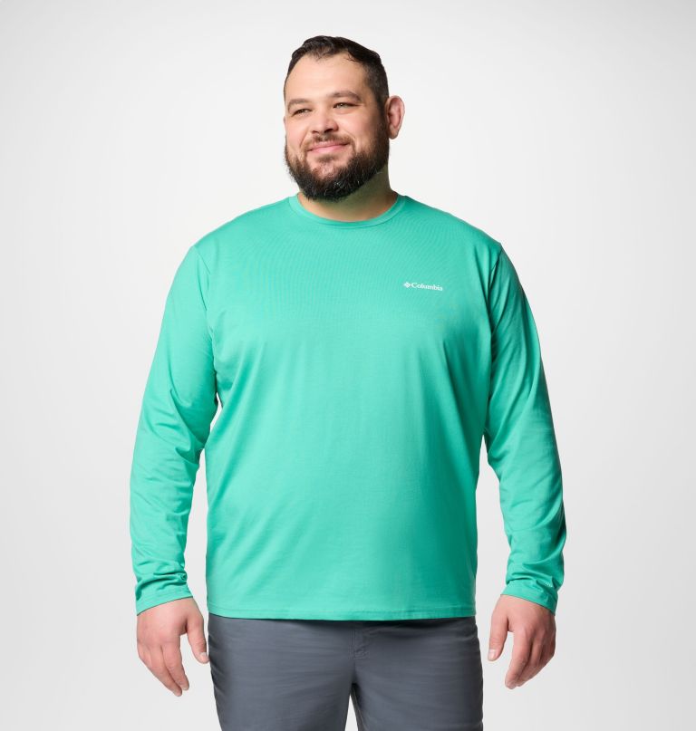 canyonland trail t-shirt met lange mouwen voor heren - grote maten