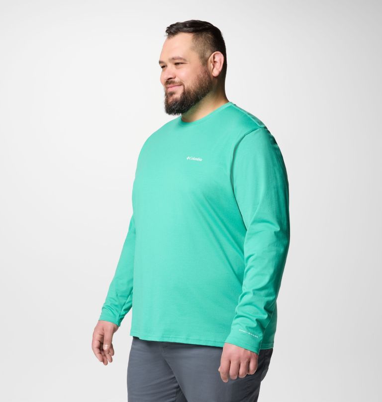 canyonland trail t-shirt met lange mouwen voor heren - grote maten