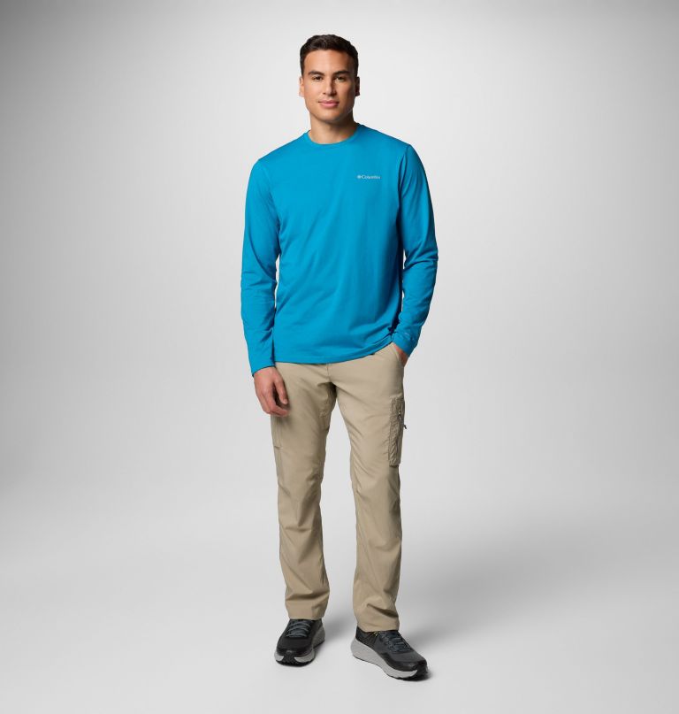 canyonland trail t-shirt met lange mouwen voor heren - lang
