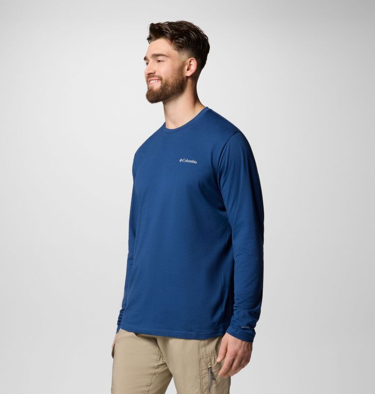 canyonland trail t-shirt met lange mouwen voor heren - lang