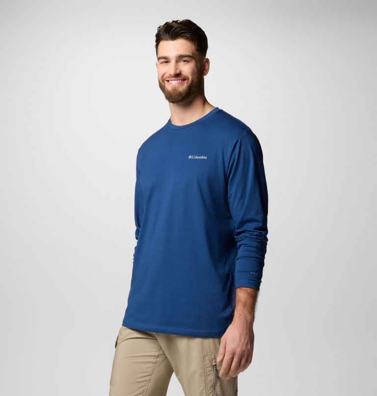 canyonland trail t-shirt met lange mouwen voor heren - lang
