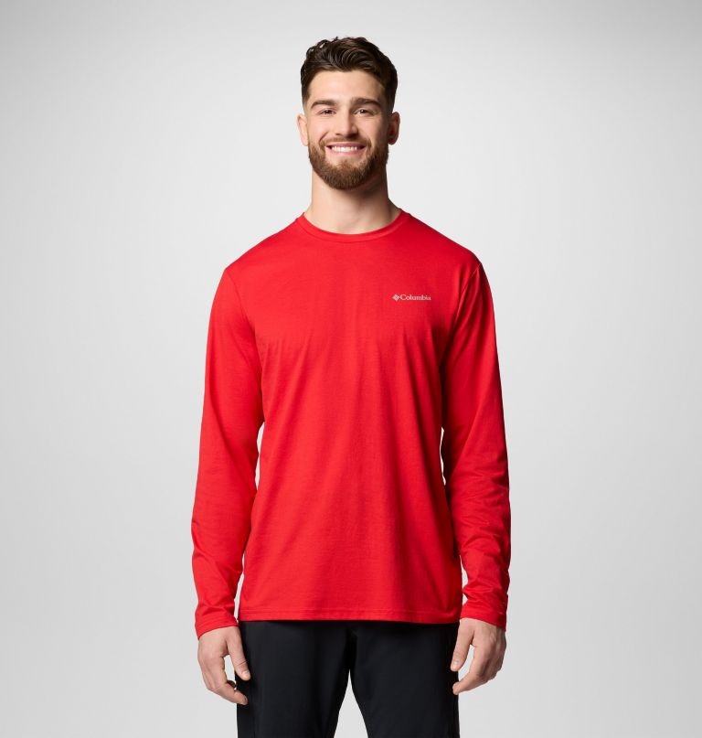 canyonland trail t-shirt met lange mouwen voor heren - lang