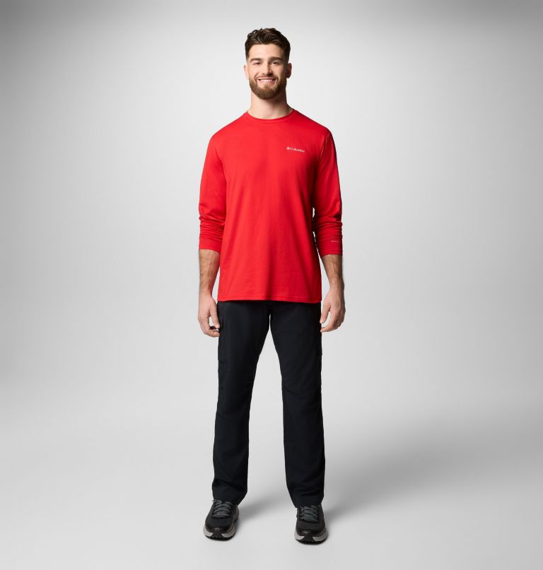 canyonland trail t-shirt met lange mouwen voor heren - lang
